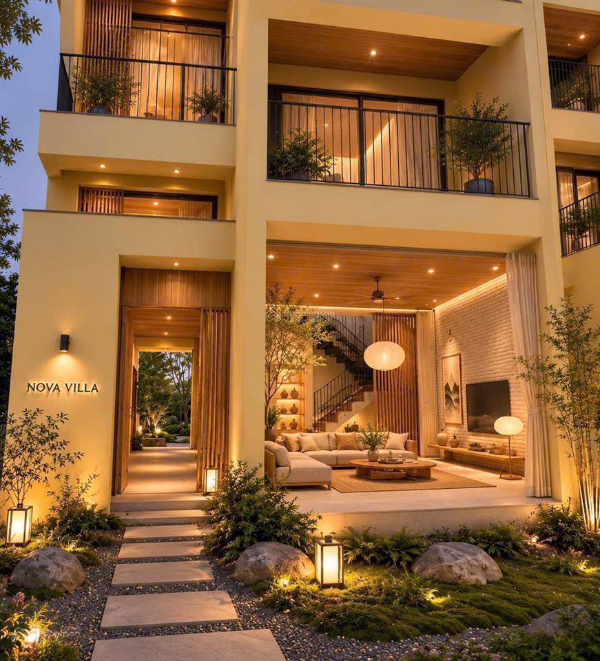 Bán biệt thự 3 tầng 4pn cạnh rừng dừa bảy mẫu | m village vận hành