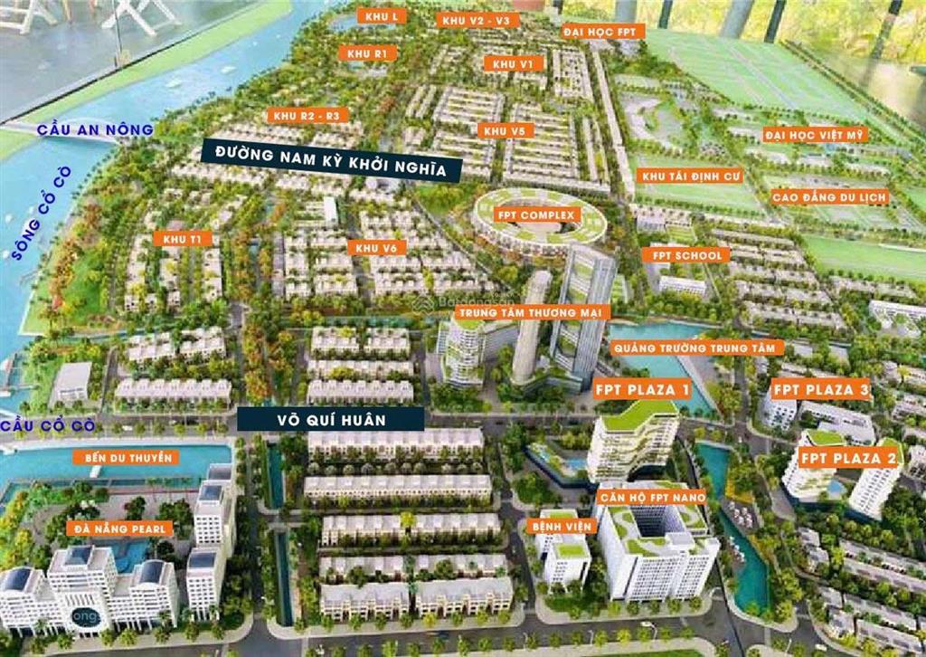 Bán đất fpt chỉ 5,4 tỷ, view công viên, ngay trường đại học fpt