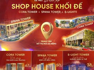 Bán shophouse cora tower từ 5 tỷ | ngay khu kinh doanh đường nguyễn phước lan và 29/03
