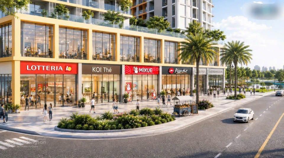 Nổi bật căn shophouse cora tower giá full chỉ 4 tỷ 269