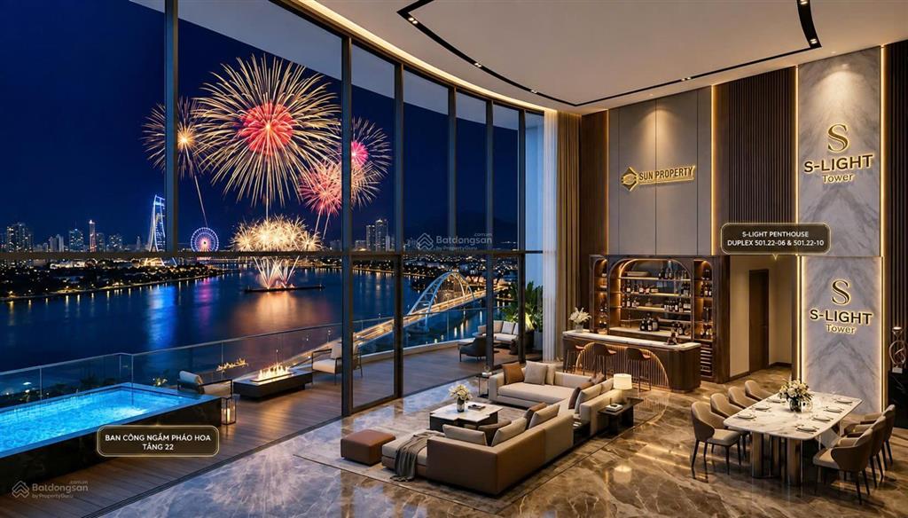42 triệu/m2 | penthouse slight, căn hộ mặt sông vị trí riêng