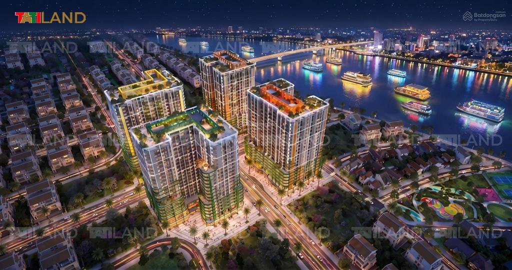 Nổi bật căn sân vườn 3pn 126m2 tầng 7 view pháo hoa view sông