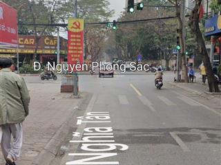 Chính chủ bán nhà phố nghĩa tân 82m, sổ đỏ, vị trí đỉnh.