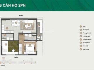 Chủ bán gấp căn hộ 2pn ngay aeon mall bình dương