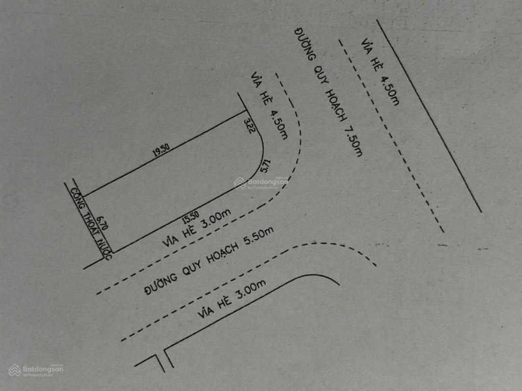 Lô góc 2 mặt tiền đường 7.5m và 5.5m. đường bàu mạc 9 liên chiểu.