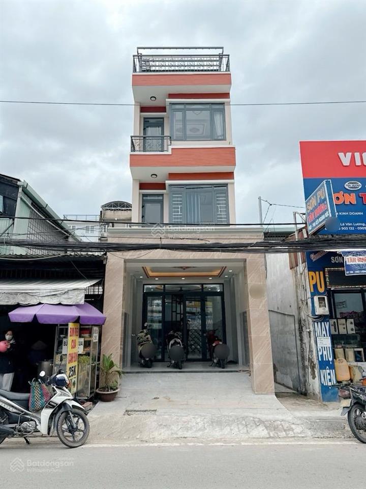 Bán mặt tiền lê văn lương 4x20m  4 tầng  số nhà đẹp  q7 cũ  giá 14 tỷ nhỉnh