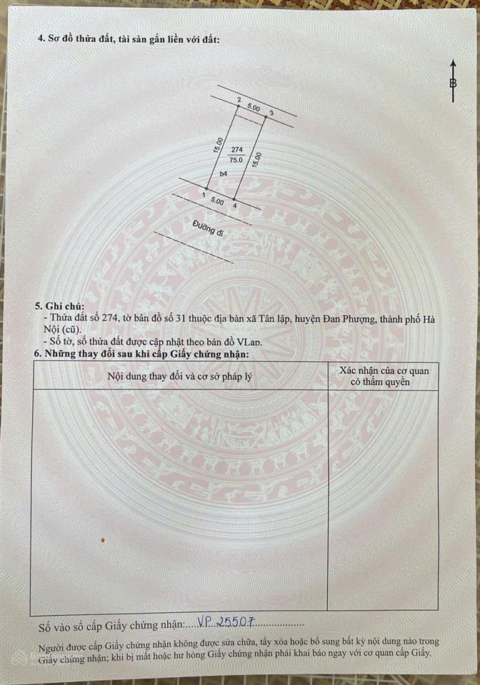 Chính chủ nhờ bán căn liền kề giá 12 tỷ bé căn lk 75m2 cienco 5 tân lập, đan phượng  hn