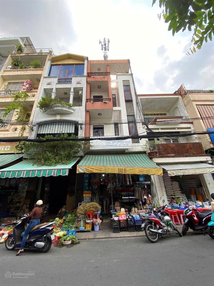 Nhà đẹp 4 tầng  mặt tiền kd ngay chợ bàu cát, tân bình  4x18m giá giảm còn 14,2 tỷ tl