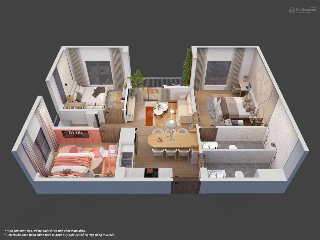 Bán cc 3pn 2wc happy home tràng cát giá 1,6 tỷ, 69m2 ở hải phòng 0865 180 ***
