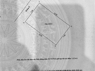 Bán nhà riêng nguyễn khánh toàn  cầu giấy 92m2, 4 tầng, mt 7.5, vỉa hè ô tô đỗ, kinh doanh