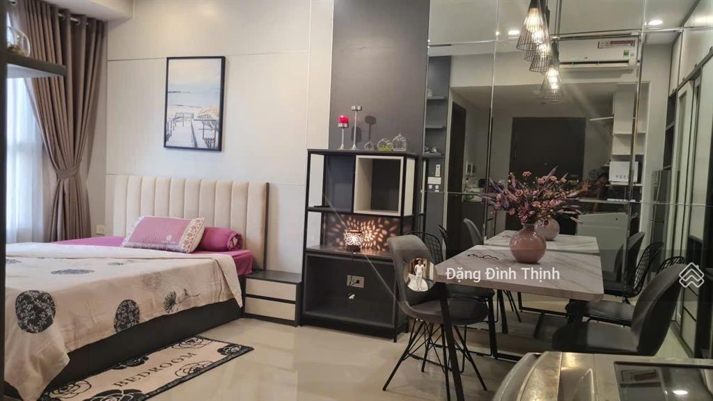 Thuê cc tresor 1pn 42m² 14,5tr ban công view sông mới 100% ngay bến vân đồn quận 4  0775 924 ***