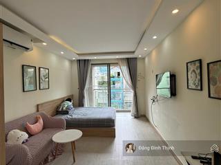 Millennium quận 4 cho thuê studio 35m² full nội thất ban công view sông gần q1 chỉ 13 triệu/tháng