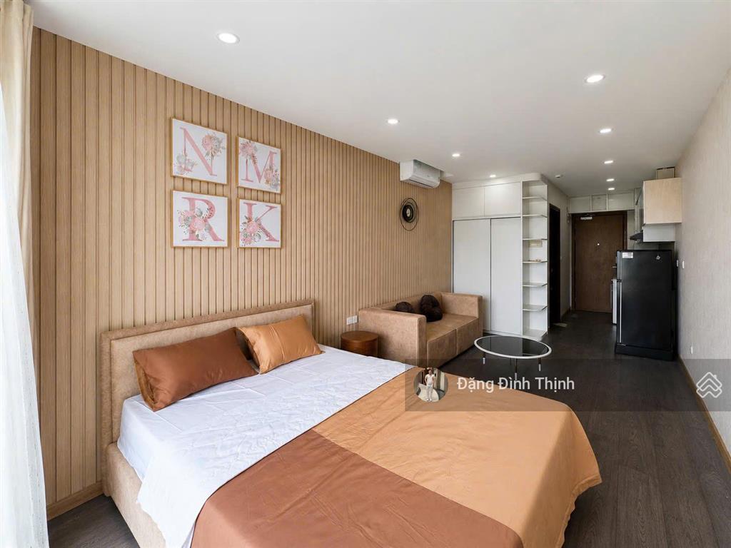 Giá tốt! millennium bến vân đồn studio 35m² full nội thất mới, ban công view sông chỉ 15tr/tháng