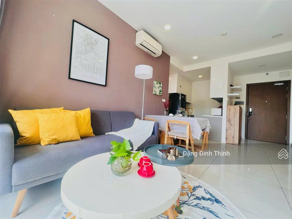 Thuê nhanh căn hộ 1pn millennium bến vân đồn 55m² full nội thất mới, ban công view sông chỉ 18tr/th