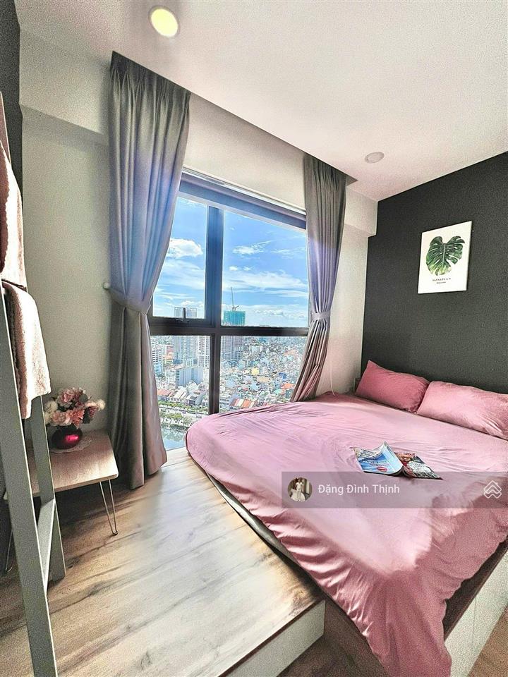 Thuê nhanh căn hộ 1pn millennium bến vân đồn 55m² full nội thất mới, ban công view sông chỉ 18tr/th