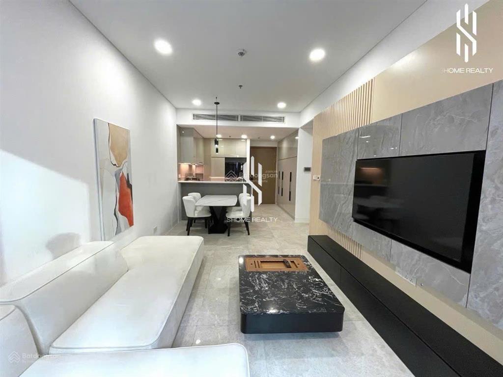 Căn 2pn the river thủ thiêm 84m²  full nt mới đẹp, trống sẵn  2 phút tới q1  giá 37tr/tháng