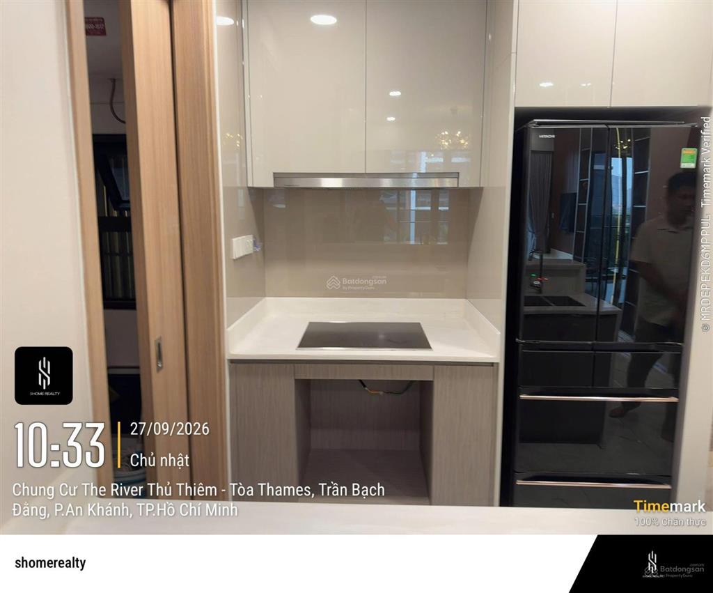 Cho thuê căn hộ cao cấp the river thủ thiêm 2pn 94m² full nội thất sang xịn  2 phút sang q1