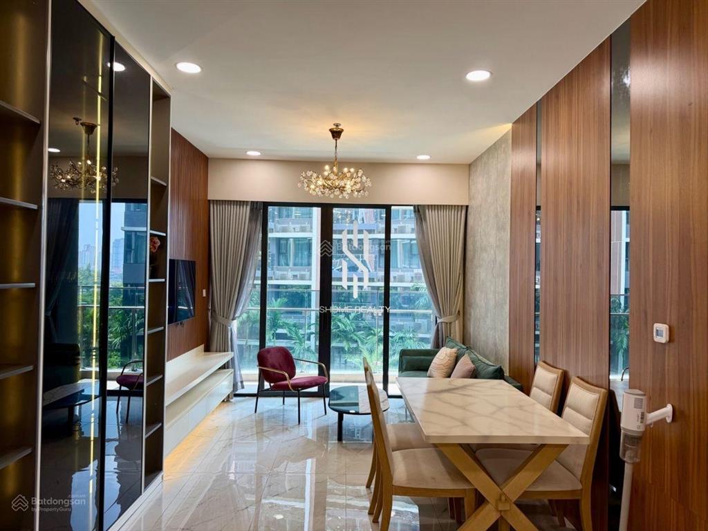 Cho thuê căn hộ cao cấp the river thủ thiêm 2pn 94m² full nội thất sang xịn  2 phút sang q1