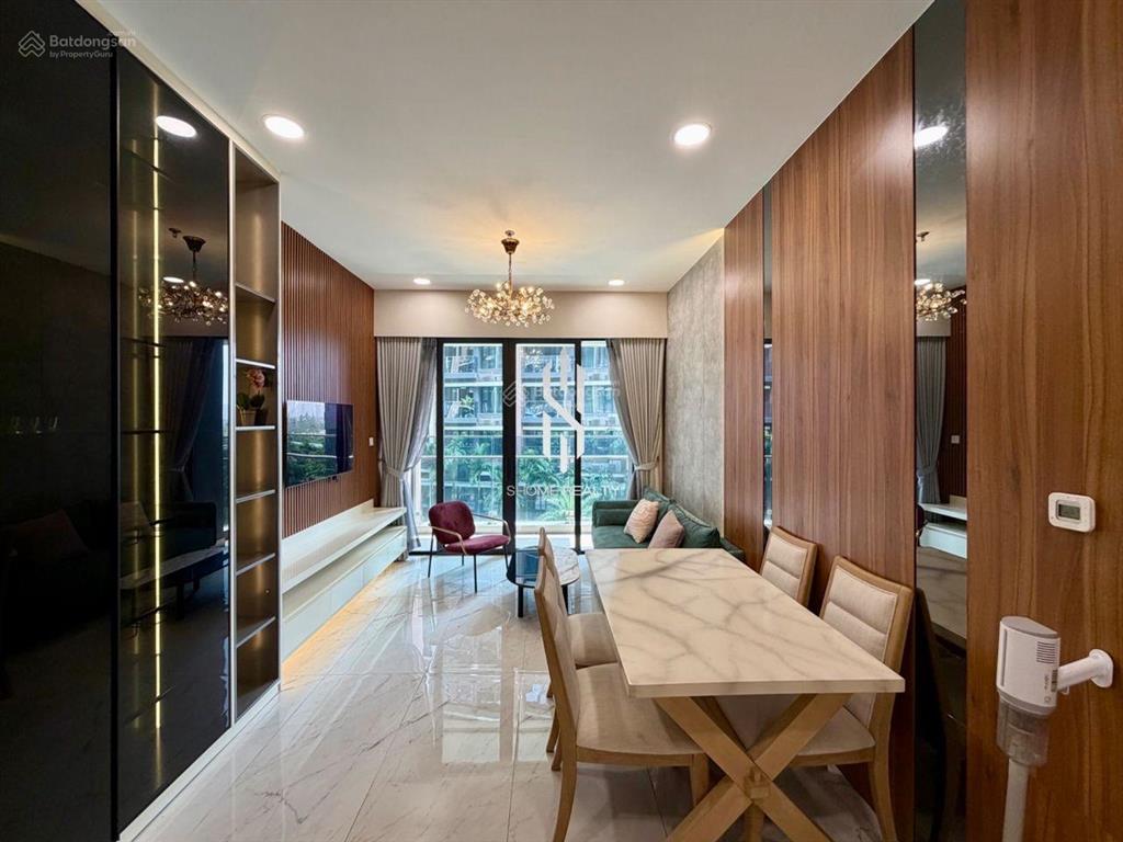 Cho thuê căn hộ cao cấp the river thủ thiêm 2pn 94m² full nội thất sang xịn  2 phút sang q1