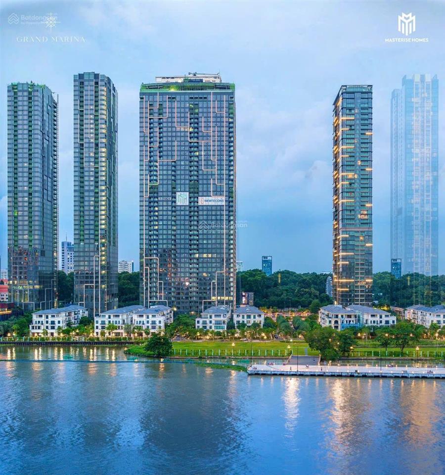 Cho thuê căn hộ hàng hiệu grand marina saigon tòa sea  2pn 87m2 view sông  full nt 65tr/tháng
