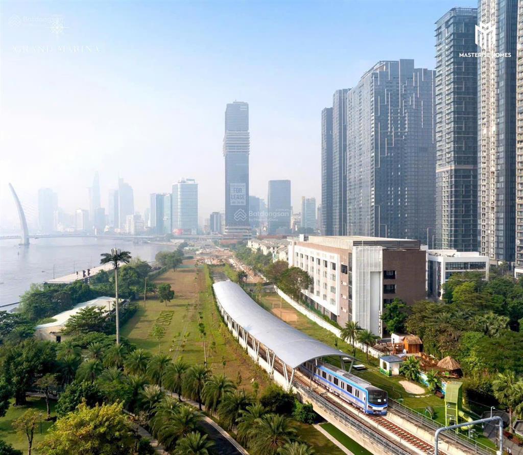 Cho thuê căn hộ hàng hiệu grand marina saigon tòa sea  2pn 87m2 view sông  full nt 65tr/tháng