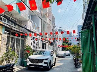 Bán nhà 2 mặt hxh lê đức thọ  đường số 27 p6, dt 4x12m, 5 tấm giá 7.8 tỷ tl