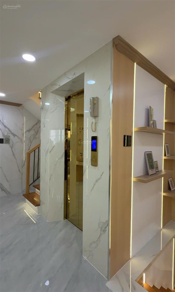 Giảm 1 tỷ nhà mới đẹp hxh nguyễn oanh p17, dt 5.8x8.5m kết cấu 4 tầng thang máy giá 8tỷ