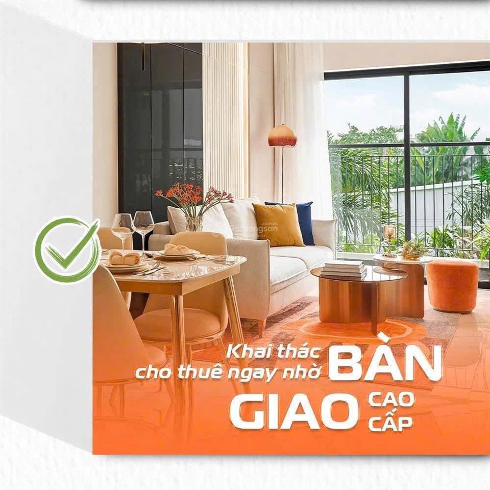 Chỉ còn vài căn hộ smarthome hcm, 2pn2wc 65m²  chỉ 560 triệu sở hữu, htls 3 năm, ân hạn gốc 6 năm