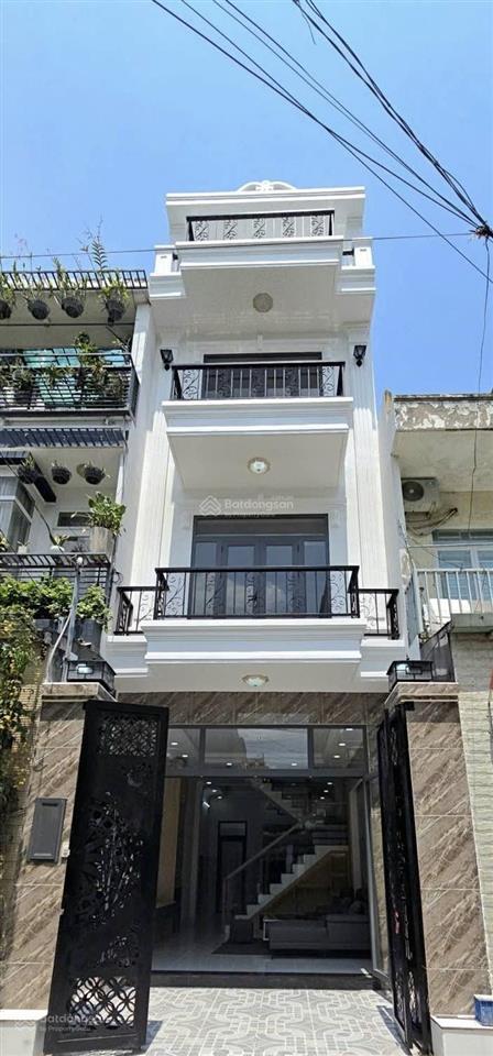 Bán nhà 4 tầng mới full nội thất  xe hơi đỗ trong nhà  lã xuân oai  long trường  quận 9