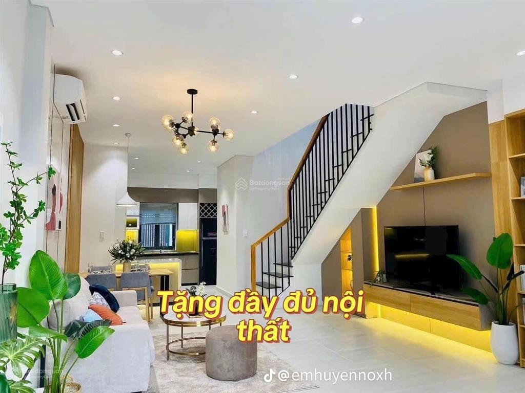 Chỉ cần trả trước 390tr sở hữu ngay căn nhà ở xã hội nằm sát chợ bình điền full nội thất