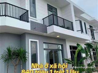 Chỉ cần trả trước 390tr sở hữu ngay căn nhà ở xã hội nằm sát chợ bình điền full nội thất