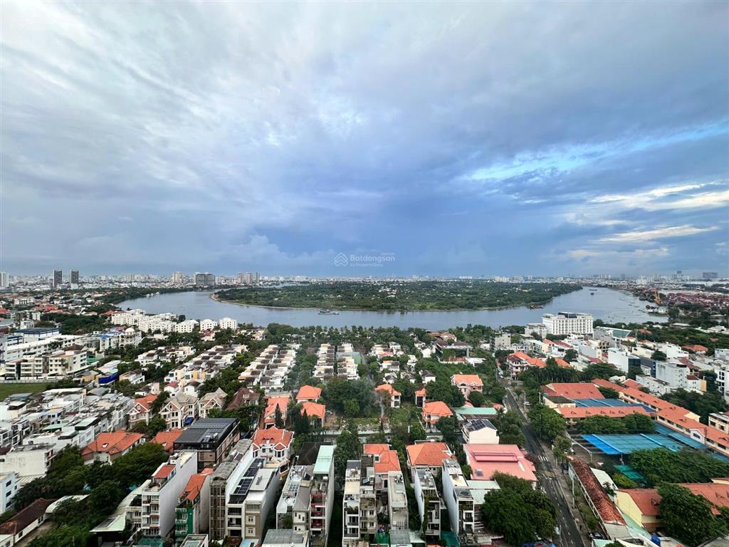 Cho thuê căn hộ the vista an phú q2 140m2 3pn view sông không nội thất giá 34tr/tháng