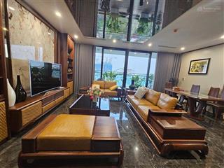 Siêu phẩm chung cư ban công sân vườn  sunshine golden river | 4pn 211m²  nội thất óc chó cao cấp