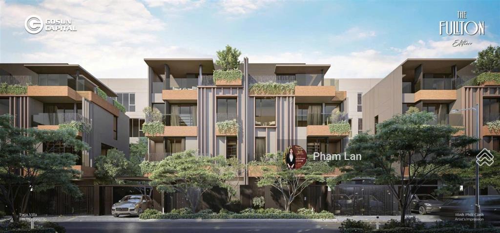 Cắt lỗ 500 triệu biệt thự song lập the fullton capitaland 181m2 26.8 tỷ đã bao toàn bộ phí
