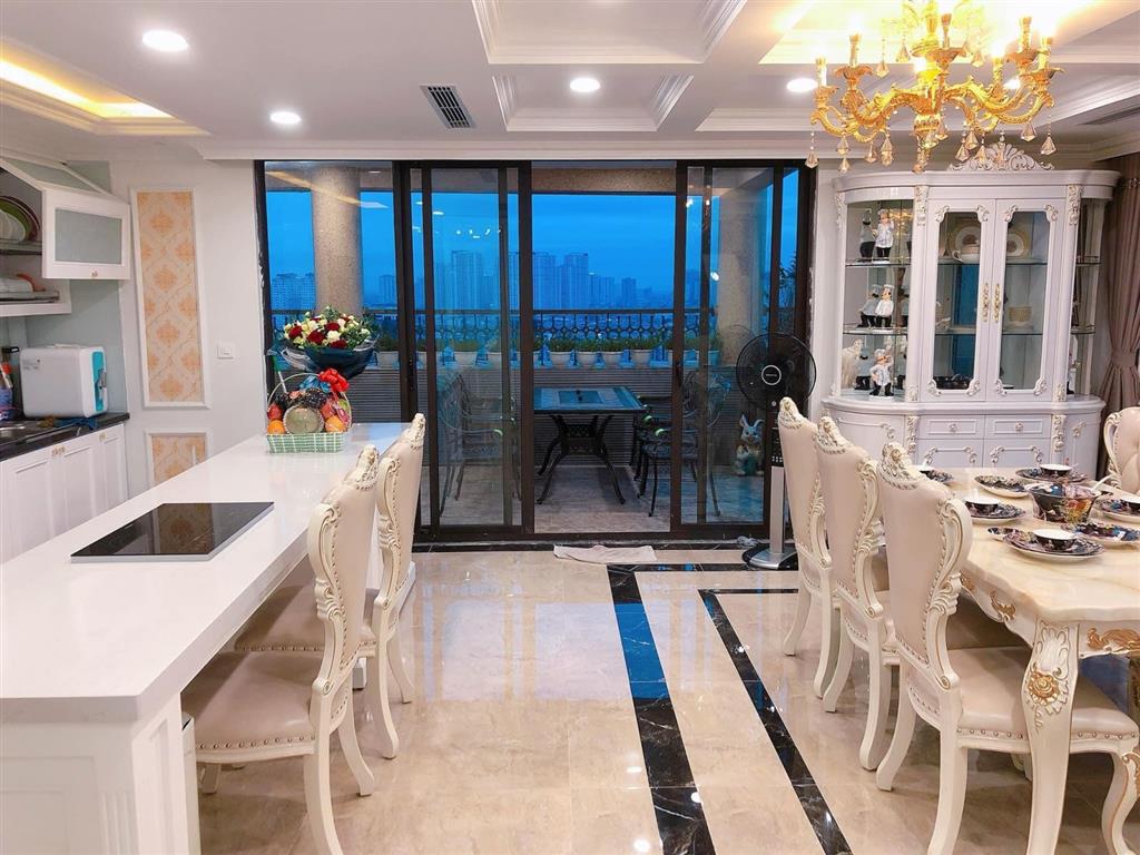 Duplex penthouse d’le pont d’or  403.3m2  giá cdt 128 triệu/m2  căn vip view hồ hoàng cầu