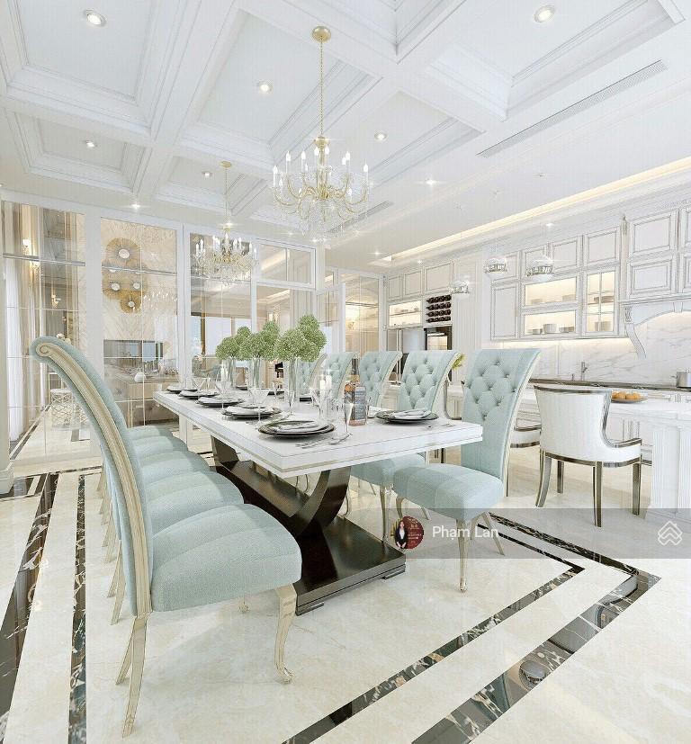 Duplex penthouse d’le pont d’or  403.3m2  giá cdt 128 triệu/m2  căn vip view hồ hoàng cầu