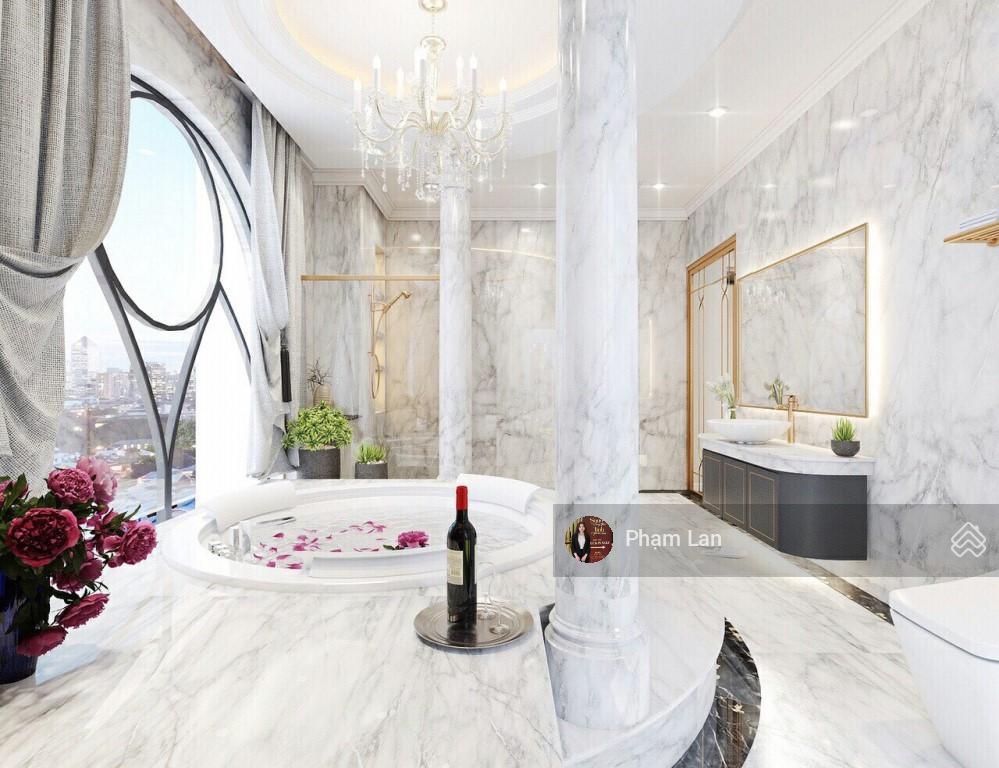 Duplex penthouse d’le pont d’or  403.3m2  giá cdt 128 triệu/m2  căn vip view hồ hoàng cầu