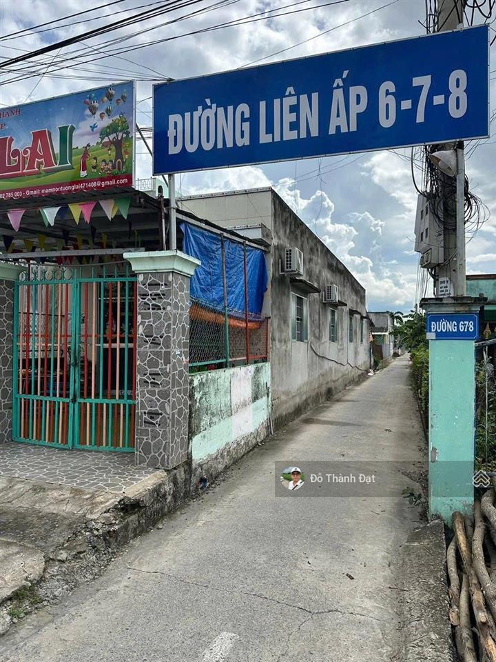 Sổ hồng riêng 350tr/204m2  ấp 6, nhựt chánh, bến lức. cách đt832 200m