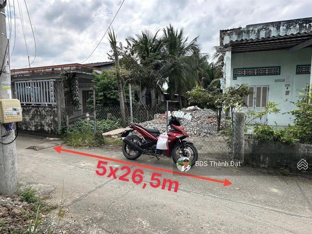 Đất đô thị hẻm 5 nguyễn văn tuôi  tt bến lức, long an