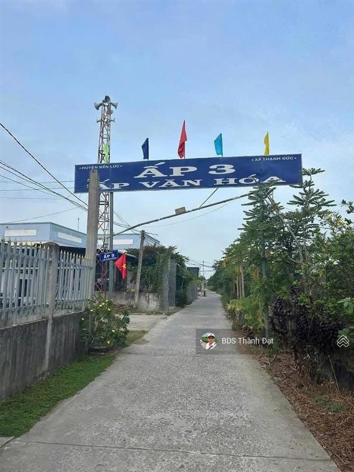 Thạnh đức, bến lức 1490m lúa, có sẵn 500m thổ cư
