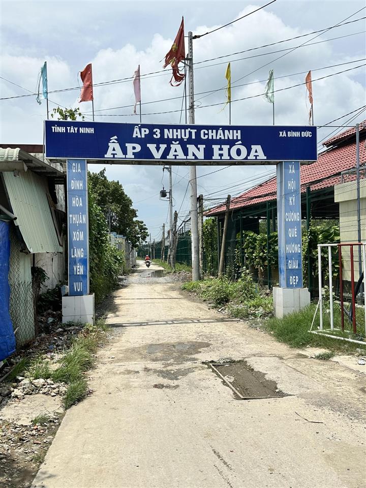 Đất thổ 155m đường cây điệp, nhựt chánh, bến lức