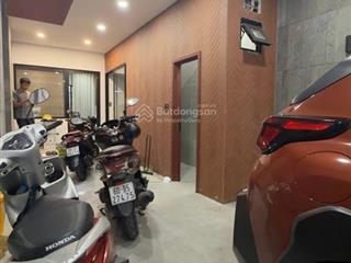 Nhà mới 4 tầng đúc  lạc long quân  76m2(4x19m) hẻm 8m  nhà thiết kế hiện đại có gara ô tô