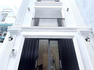 Nhà mới 4 tầng lạc long quân  ngang 6m (67m2)  full nội thất  hẻm 4m  gần chợ tân bình  q10