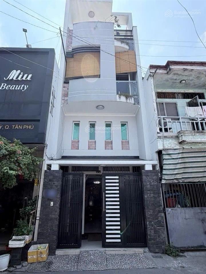 Mtkd ngay tân kỳ tân quý  đỗ nhuận tân phú  4 tầng ( 72m2 ) 4x18m  đường 12m  giáp aeon mall