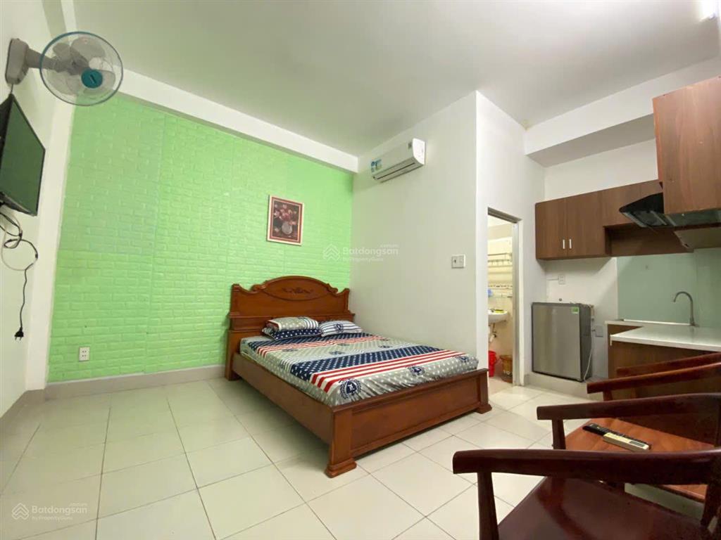 Phòng trọ full nội thất đường hoàng hoa thám, phường 2