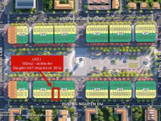 Cần ra hàng lô xẻ khe 4m lk3.1 mặt nguyễn du 150m2 giá gốc 30 tỷ
