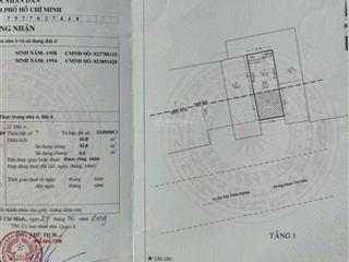 Bán nhà cũ mặt tiền phạm thế hiển quận 8, hcm 37m²  giá siêu tốt