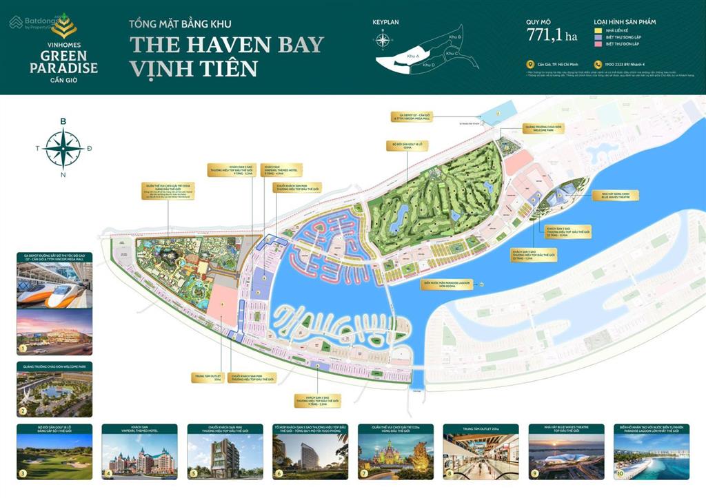Bán shophouse biển vinhomes green paradise cần giờ 75m² giá 13 tỷ  vị trí đẹp, tiềm năng đầu tư
