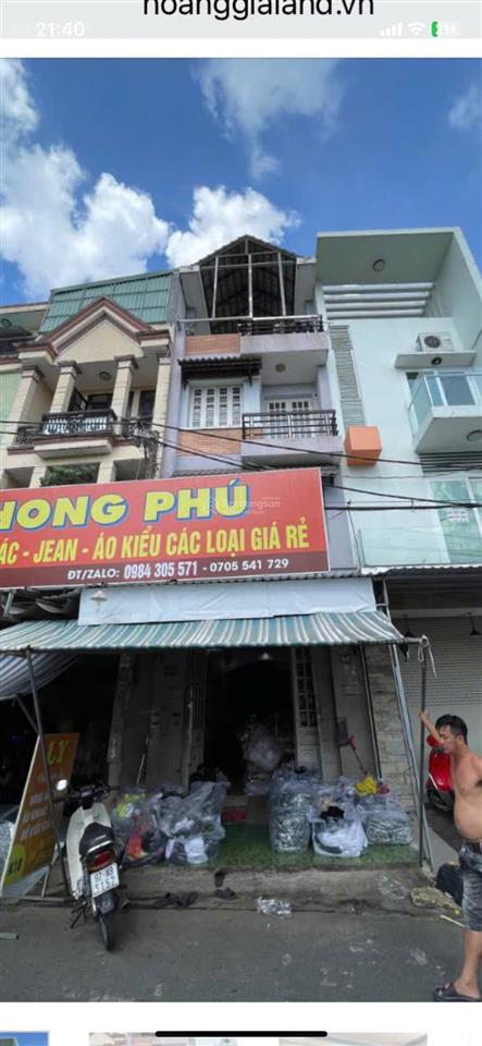 Bán nhà mặt tiền chợ hạnh thông tây kinh doanh bậc nhất gò vấp đường quang trung giá 9,5 tỷ 4 tầng