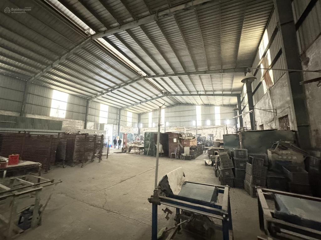Cho thuê 600m kho xưởng tại cụm cn trại gà từ liêm  hn